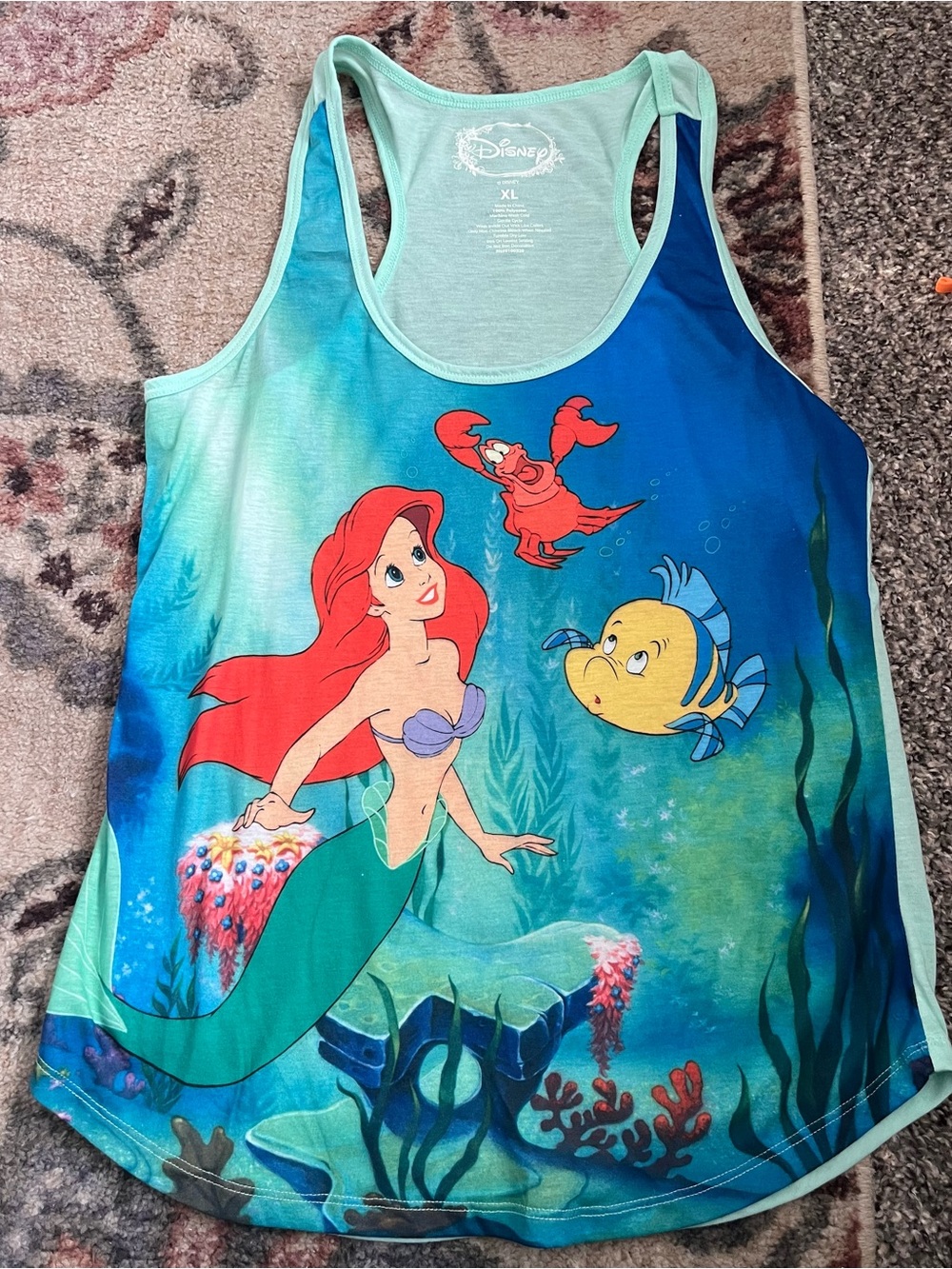 Disney Little Mermaid Ariel Tank Top